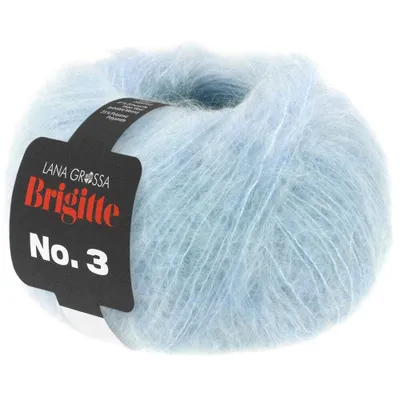 Produktbild von Lana Grossa Brigitte No.3 043 Hellblau 25g