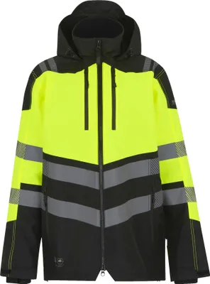 Image de Regatta - "X-PRO Class 2" veste, imperméable haute visibilité pour hommes RG11870 (4XL) (Noir/Jaune)