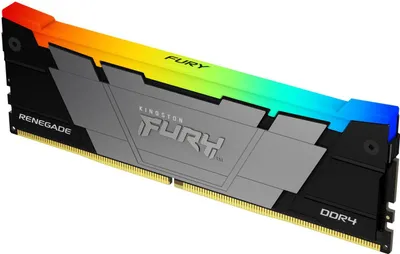 Produktbild von Kingston FURY Renegade RGB - DDR4 - Modul - 32 GB - DIMM 288-PIN - 3200 MHz / PC4-25600 - CL16 - 1.2 V - ungepuffert - non-ECC - Schwarz