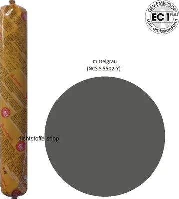 Produktbild von Sikaflex Pro 3 1K Polyurethan Dichtstoff 600ml Beutel mittelgrau