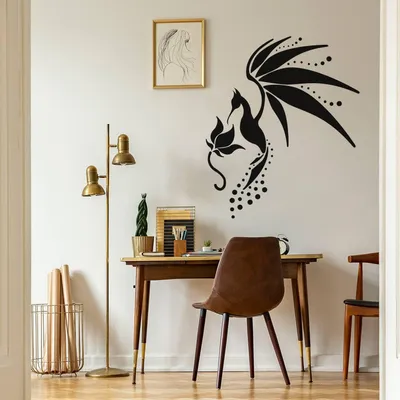 Produktbild von Decords Wandtattoo – dekorativer Kolibri, 290 x 340 cm