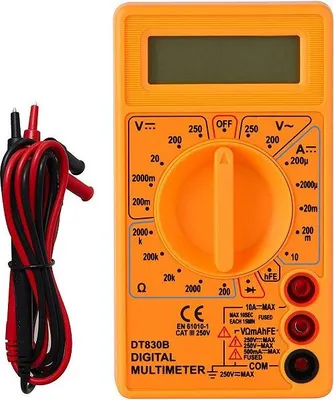 Productafbeelding van Digitaal elektronisch multimeter - Electraline
