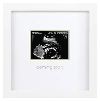 Productafbeelding van Coming Soon Sonogram Frame, Genderreveal Ultrasound Picture Frame