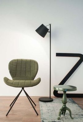 Zuiver - Stehlampe BUCKLE HEAD Schwarz
