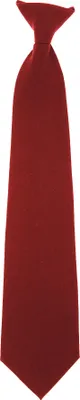 Productafbeelding van Yoko Clip-on das, (4 stuks per verpakking) BC4157 (one size) (bordeauxrood)