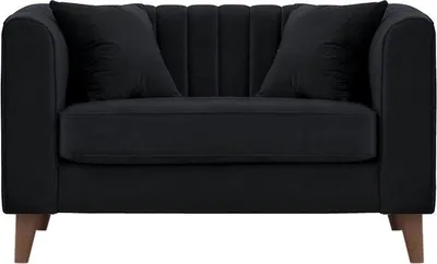 Image de Petit canapé Mary-Velluto 20-dark oak