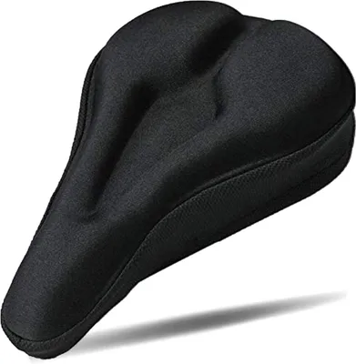 Produktbild von Fahrradsattel-Gelüberzug schwarz 28 x 18 cm für schmale Sättel