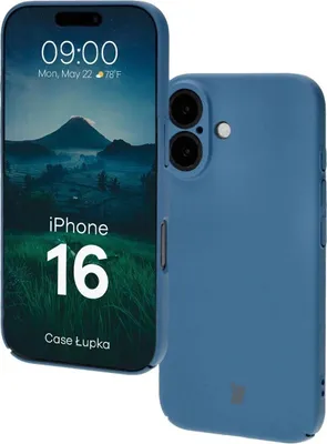 Produktbild von Bizon Case Lupka Apple iPhone 16 blau