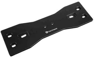 Productafbeelding van Chassisversterkingsbalk, 10 mm dik, compatibel met E87/E88/E46/E90/E92/E93, lichtgewicht (1,039 kg), geanodiseerd oppervlak, vervangt onderdeelnummer 18211436309
