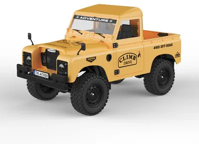 Obrázok produktu pre SG PINECONE FOREST SG1009, model terénneho vozidla 1/10, pohon 4x4, s LED osvetlením, rýchlosť 8-15 km/h, plne proporcionálne ovládanie, žltá farba, vysoká konfigurácia