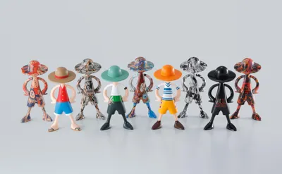 Image de One Piece Luffys Minifiguren Archive of Adventure 9 cm Sortiment (10)