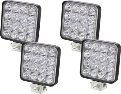 Obrázok produktu pre Sada štyroch LED pracovných reflektorových svetiel HERMON LLP16MINI 16xLED 2880lm