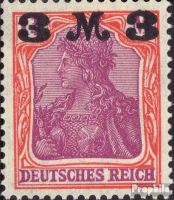 Produktbild von Briefmarken Deutsches Reich 1921 Mi 155 gestempelt Germania mit Aufdruck