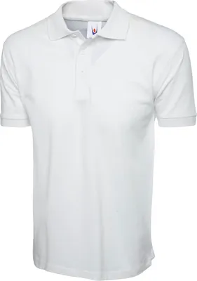 Produktbild von Poloshirt "UC112" Classic Baumwolle - Uneek White L