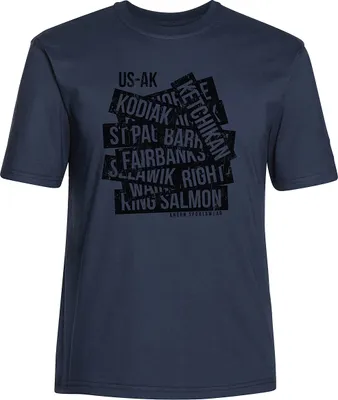 Produktbild von Übergrößen T-Shirt Kodiak schwarz AHORN SPORTSWEAR dark blue 7XL