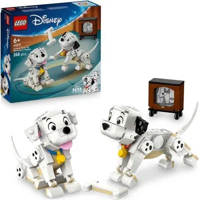 Produktbild von LEGO Disney 43271 Lucky und Penny, die Welpen aus 101 Dalmatiner, Bauset, ab 6 Jahren