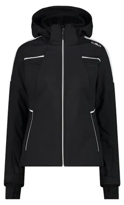 Produktbild von CMP Damen Skijacke Jacket Zip Hood Schwarz 34