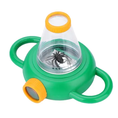 Image de Jumelles d'observation des insectes avec deux objectifs, grossissement x4, jouet éducatif pour enfants