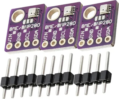 Immagine prodotto di AZ-Delivery Sensori GY-BME280 Sensore barometrico per temperatura, umidità e pressione atmosferica, 3x BME280