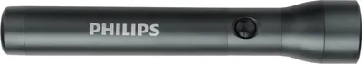 Produktbild von Philips SFL4003T/10, Taster-Taschenlampe, Schwarz, IPX4, LED, AA, Alkali