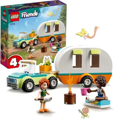 Obrázok produktu pre Stavebnica LEGO Friends 41726 Prázdninová kempova?ka (87 dielikov)