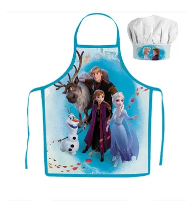 Produktbild von Mädchen-Kochschürze Disney mit Mütze – Frozen/Family