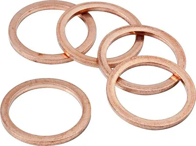 Produktbild von Hi-Q Tools Kupferdichtringe M16 17x20mm 5er-Set für Ölablassschrauben