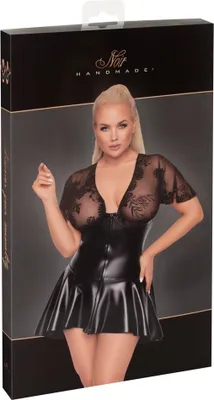Obrázek produktu pro Noir - krátké šaty s širokou sukní černé 6XL