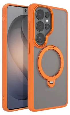 Produktbild von Avizar, Magnetische Hülle für Galaxy S26 Ultra Stoßfest Ring 360°, Orange