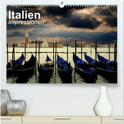 Produktbild von Italien ¿ Impressionen (hochwertiger Premium Wandkalender 2026 DIN A2 quer), Kunstdruck in Hochglanz