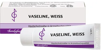 Produktbild von VASELINE WEISS DAB, 10 ml Fettsalbe