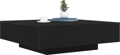 Produktbild von Couchtisch Schwarz Eichen-Optik 100 x 100 x 31 cm Holzwerkstoff