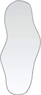 Image de vidaXL Miroir mural argenté 70x30 cm
