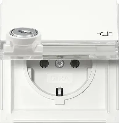 Produktbild von GIRA 446766 SCHUKO KD Schloss sortiert + (446766)