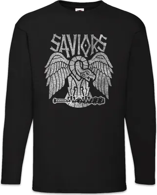 Produktbild von Urban Backwoods Saviors Patch, Langarm T-Shirt, Farbe: Schwarz, Größe: 2XL