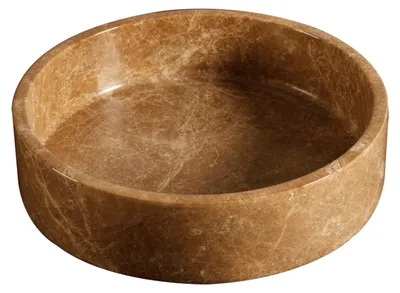 Produktbild von Elegante Marmor-Schüssel - Tischdekoration - Ø/H: 30/7.5 cm