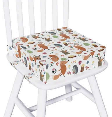 Image de Elzusha - Siège élévateur portable pour enfants, équipé de ceintures de sécurité