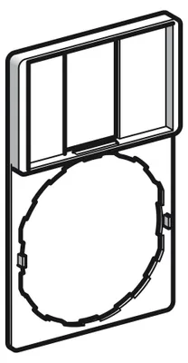 Produktbild von Schneider Electric ZBZ33, Schwarz, Harmony XB5 Harmony XB4, 30 mm, 50 mm, 1 g, 10 Stück(e)
