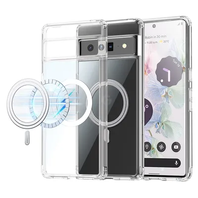 Obrázek produktu pro Pro Google Pixel 6 Pro Pouzdro na mobilní telefon MAGSAFE Full Body Case Cover Protection