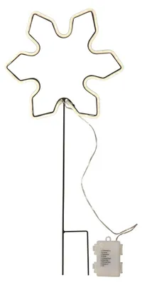 Immagine prodotto di Luce da esterno Neonsnowflake Fiocco di neve Timer H 60cm
