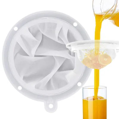 Feinsieb 300 Mesh, Nylon, 13 cm, für Öl, Saft, Wein