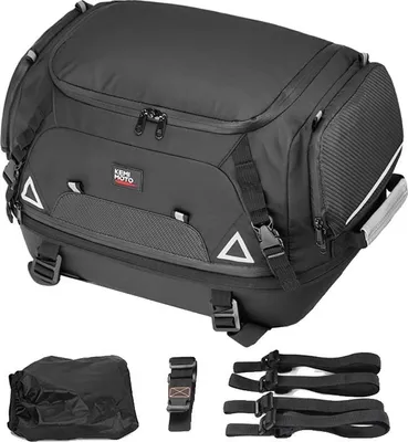 Immagine prodotto di Borsa da moto, impermeabile, bauletto, borsa posteriore 42L