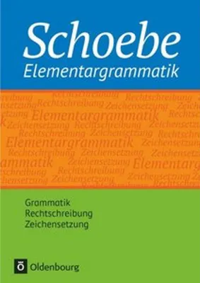 Produktbild von Schoebe - Grammatik