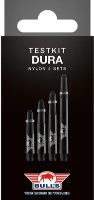 Image de Bull's Dura Shaft Testkit Black 4 sets