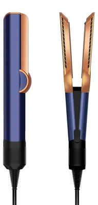 Produktbild von Haarglätter, 2-in-1 Design, schnelle Aufheizung, Blau, EU-a