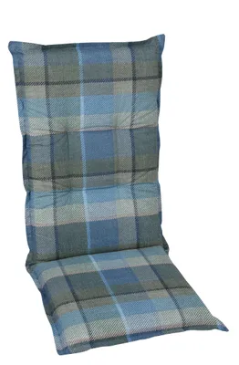 Produktbild von GO-DE Textil, Sesselauflage Mittellehner, Einzelset, Farbe: petrol, Maße ca.: 108 cm x 50 cm x 6 cm, Rückenhöhe: 60
