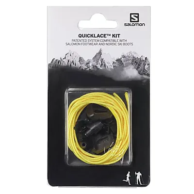 Produktbild von SALOMON SHOES QUICKLACE KIT Yellow 0 Yellow -