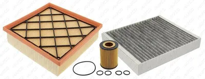 Produktbild von MAPCO Filterset Inspektionspaket Filtersatz für OPEL Meriva B (S10)