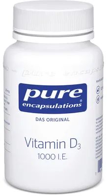 Produktbild von Pure Encapsulations Vitamin D3 1000 I.E. Kapseln, 120 St. Kapseln
