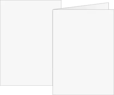 Produktbild von Briefkarten A6 hoch 250g/qm weiß VE=5x25 Stück